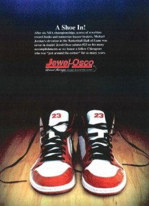 Jewell-Osco ad the subject of Michael Jordan lawsuit