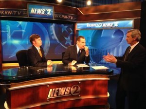 WKRN Studio Tenn Frost/Nixon appearance